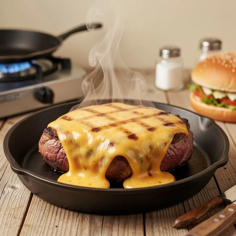 Comment faire fondre du fromage sur un steak ? Techniques et fromages idéaux