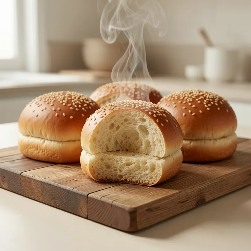 Pain burger maison : la recette pro pour des buns moelleux et dorés