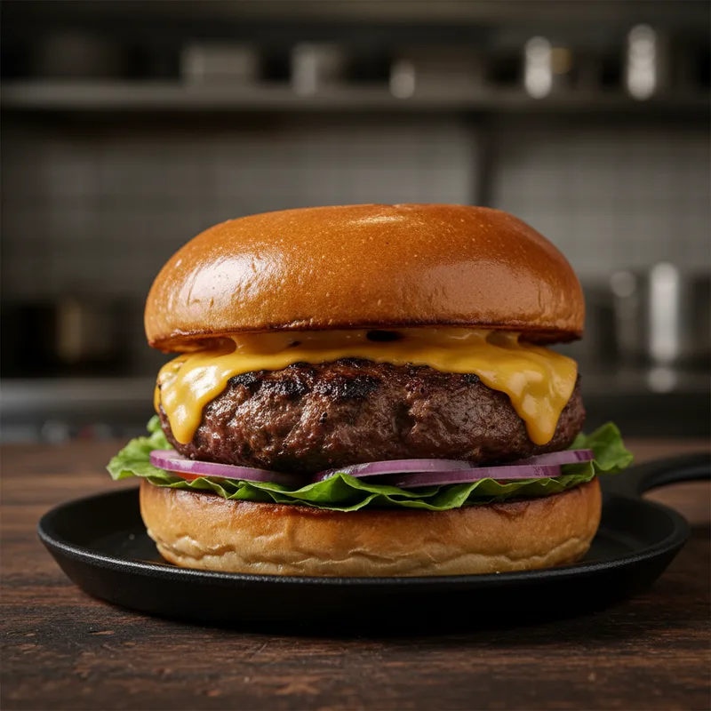 Recette hamburger maison : viande, garnitures et cuisson parfaite