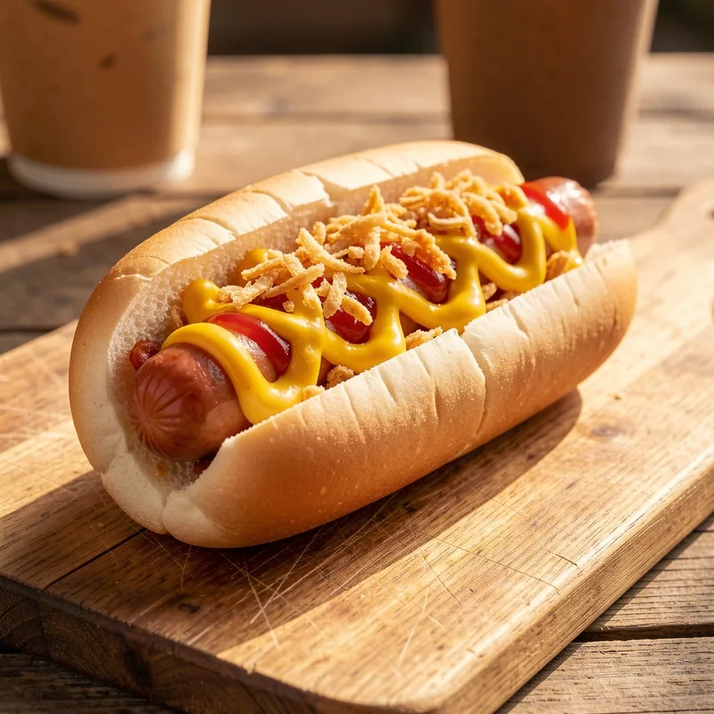 Recette hot dog maison : pain, saucisse et garnitures US