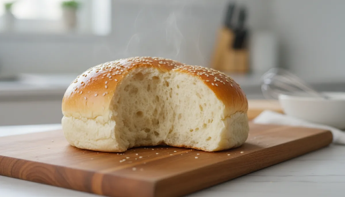 Recette pain hamburger moelleux : buns ultra tendres au tangzhong