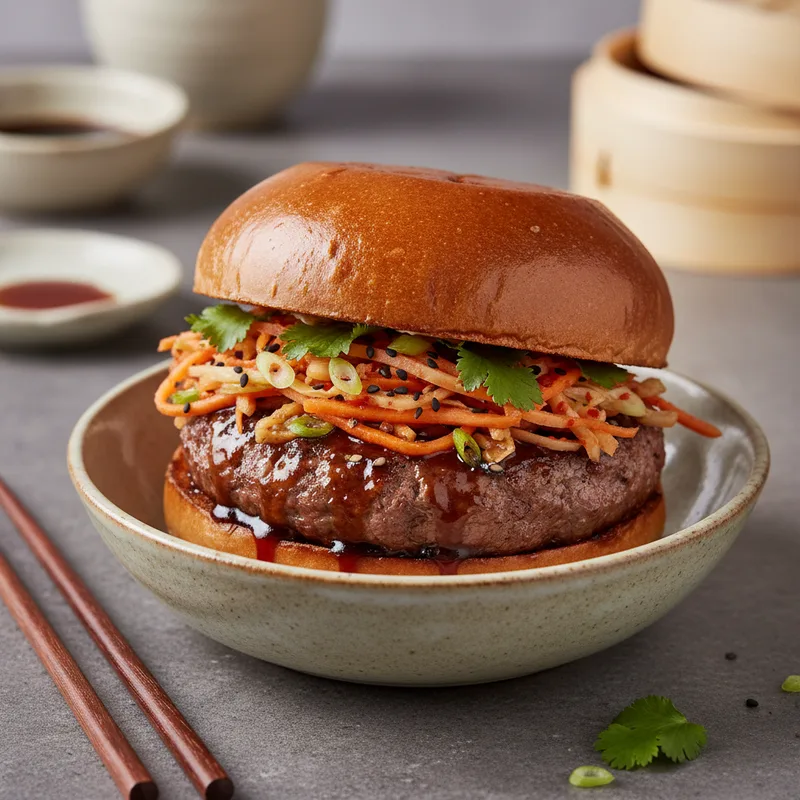Street Food Asiatique : Les Burgers aux Influences Japonaises et Coreennes